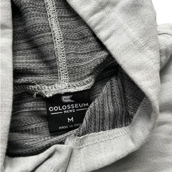 Men’s Colosseum Boston Bruins Grey Lightweight Pullover Hoodie - Picture 4 of 6